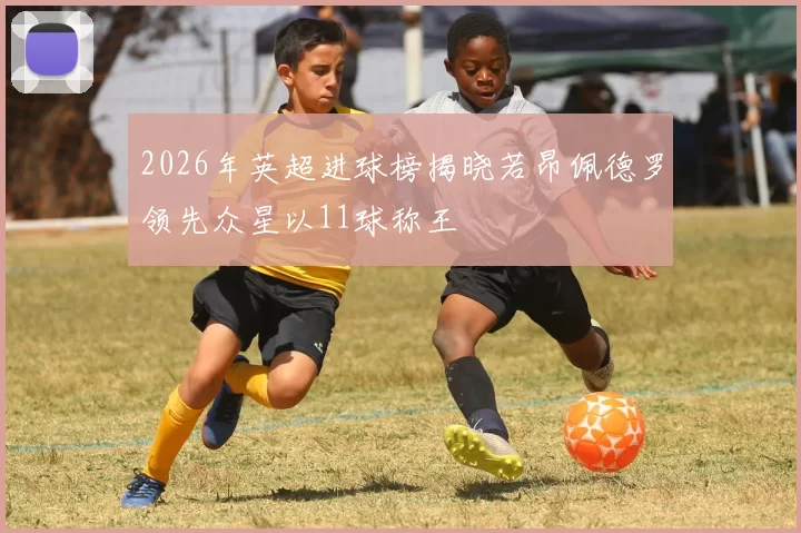 2026年英超进球榜揭晓若昂佩德罗领先众星以11球称王